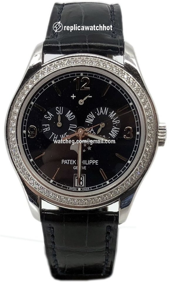 Patek Philippe Annual Calendar Mens watch Unisex Automatic White gold 5147G