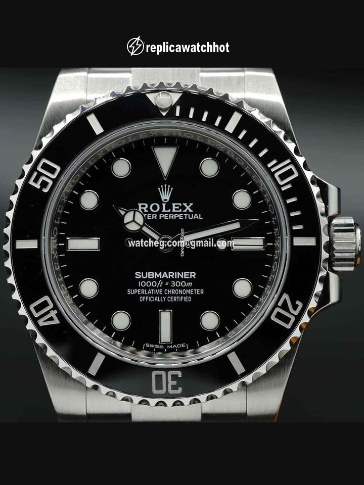 Rolex Submariner (No Date) Mens watch Unisex Steel Automatic M114060-0002