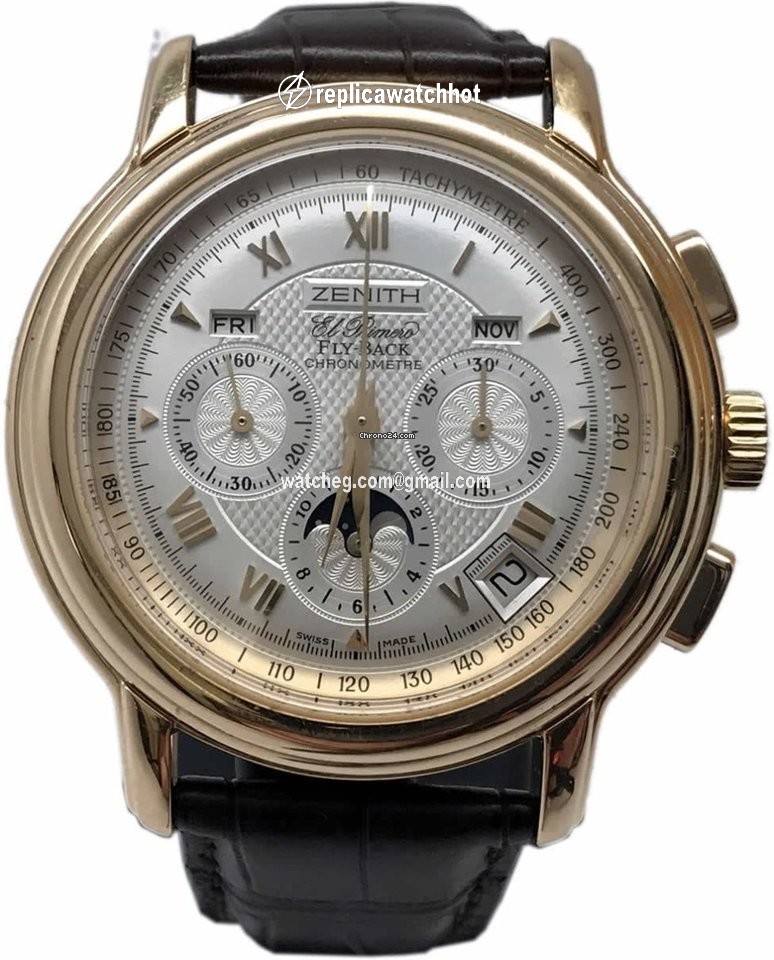 Zenith Mens watch Unisex Automatic Yellow gold 1240