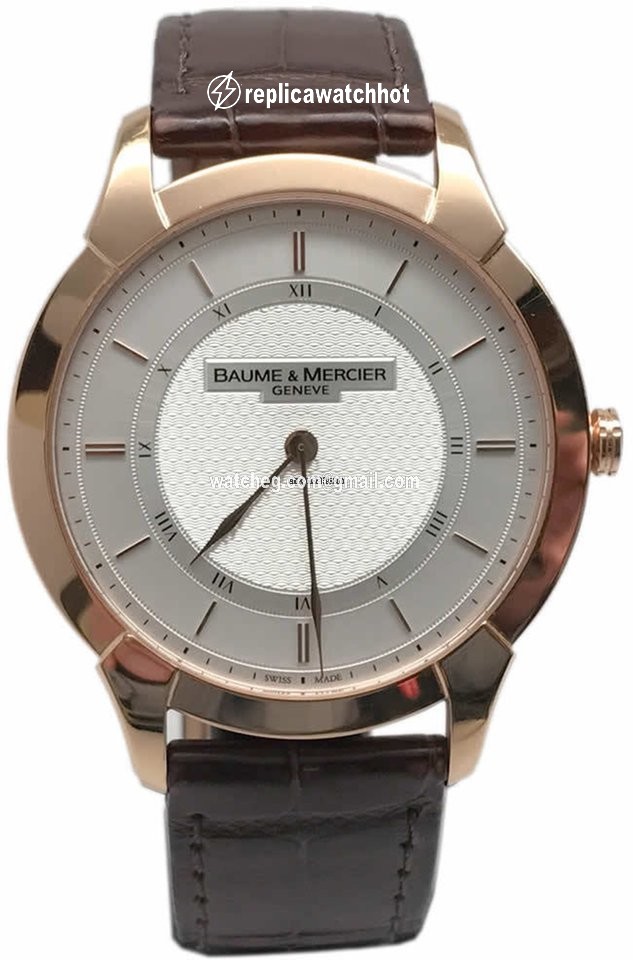 Baume & Mercier William Baume Mens watch Unisex Manual winding Rose gold 8794