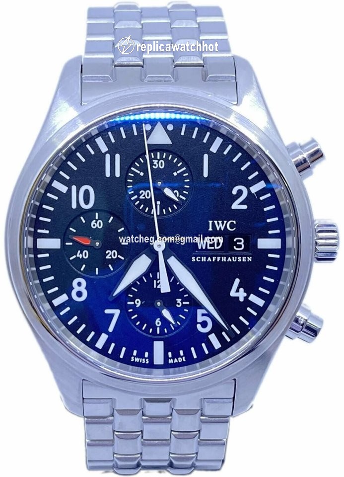 IWC Pilot Chronograph Mens watch Unisex Automatic Steel IW3717.04