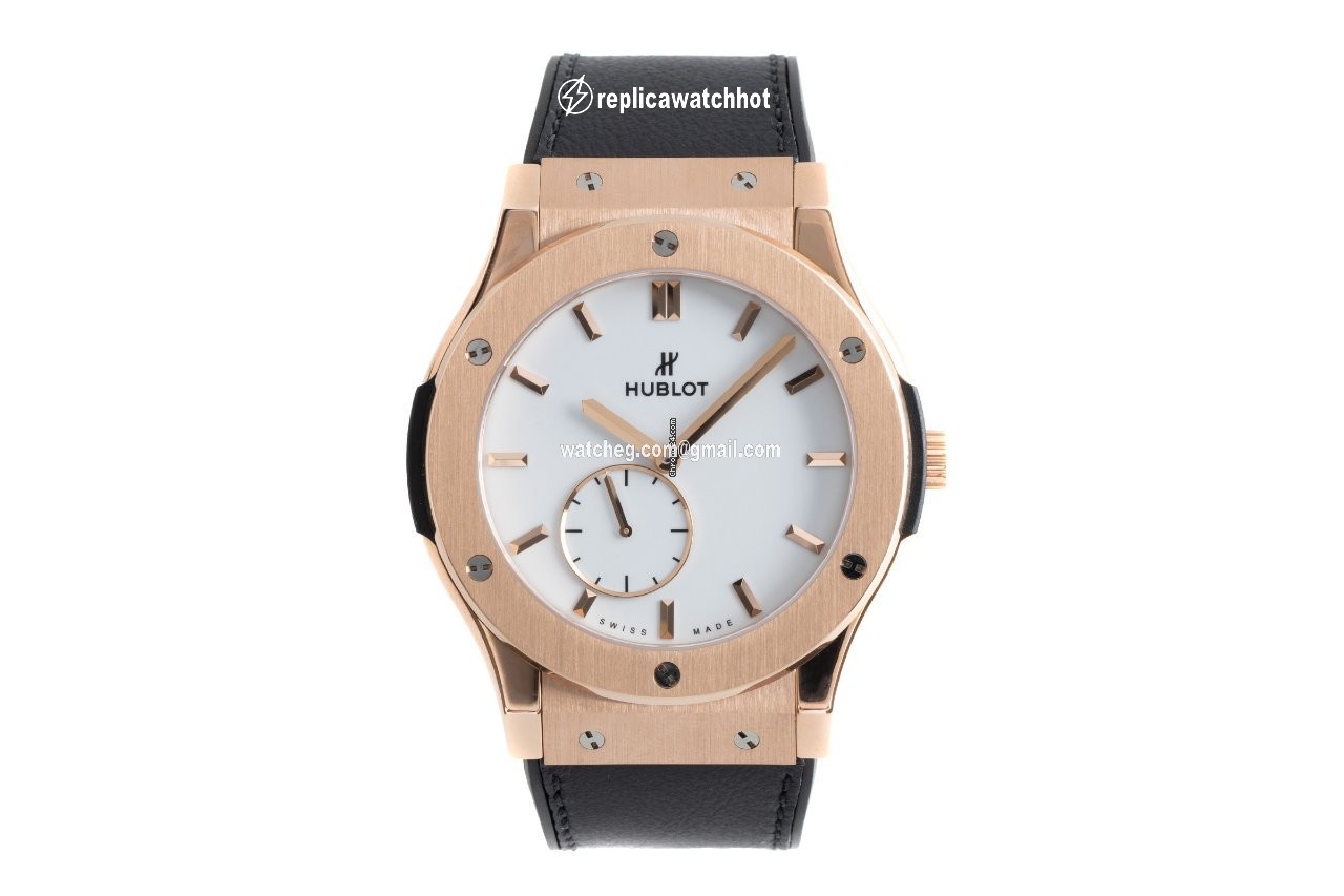 Hublot Classic Fusion Ultra-Thin Mens watch Unisex Manual winding Red gold 515.OX.2210.LR
