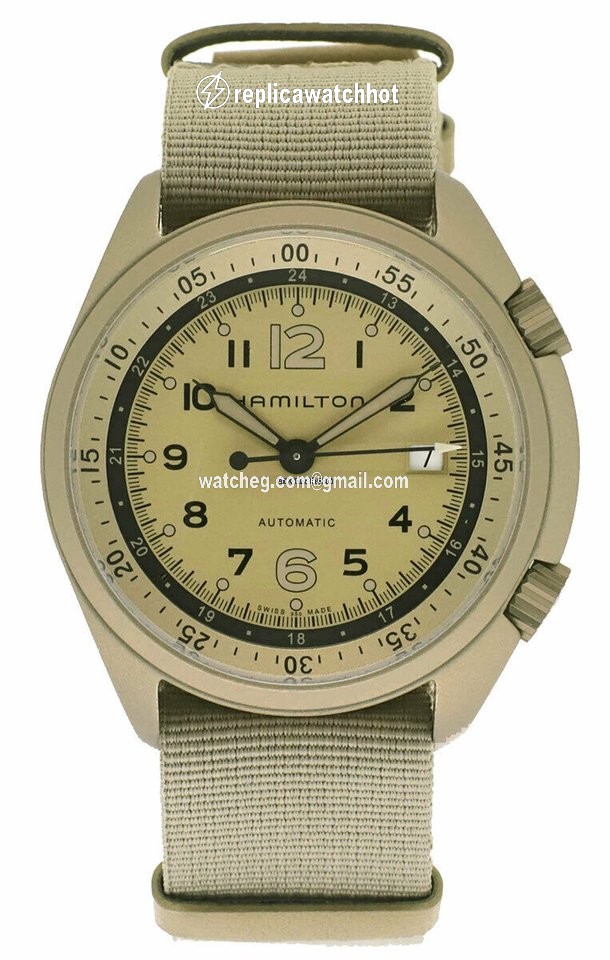 Hamilton Khaki Pilot Pioneer Automatic Aluminum H80435895 H80435895