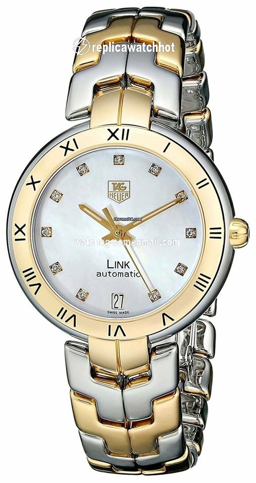 TAG Heuer Link Lady Automatic Gold Steel WAT2351.BB0957 WAT2351BB0957