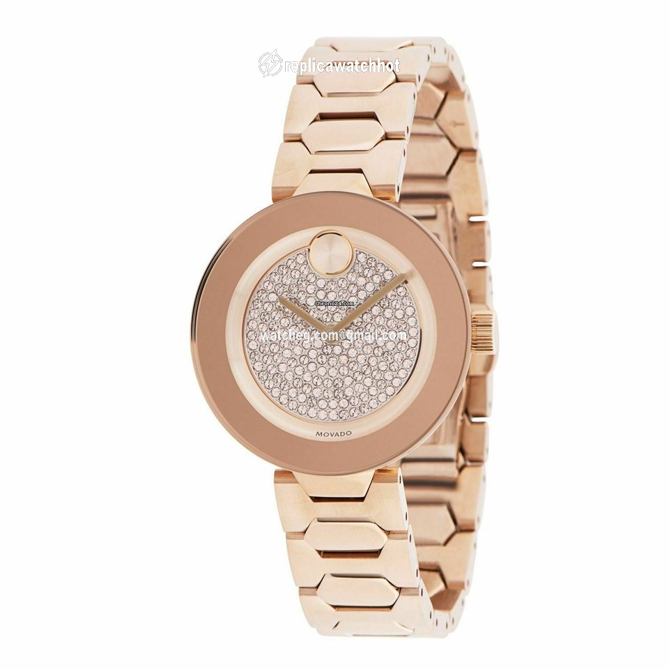 Movado Bold Womens watch Quartz Gold Steel 3600493