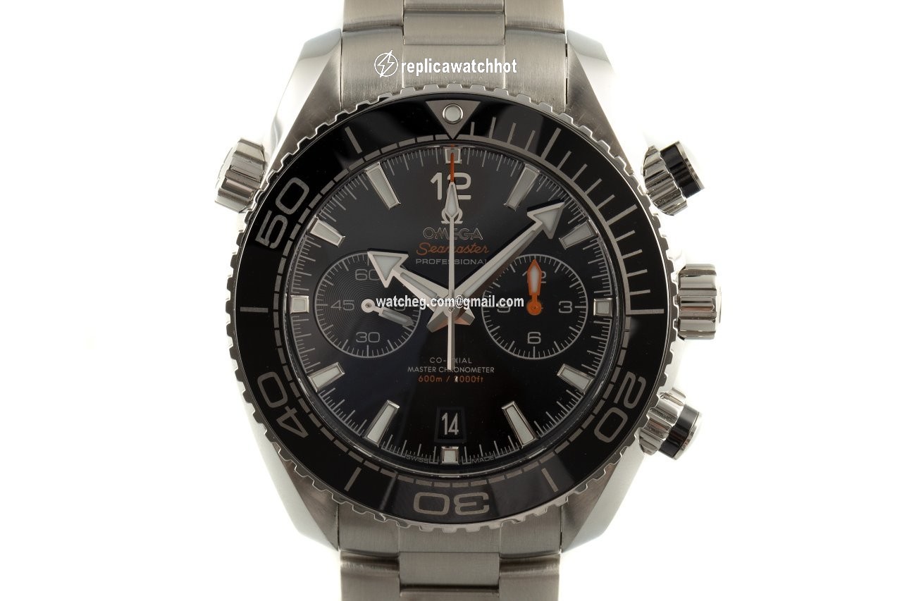 Omega Seamaster Planet Ocean Chronograph Mens watch Unisex Automatic Steel 215.30.46.51.01.001