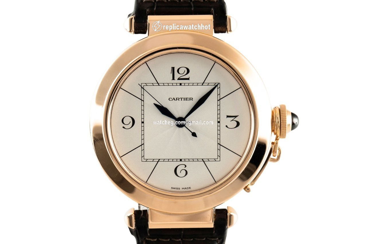 Cartier Pasha Mens watch Unisex Automatic Red gold 2770