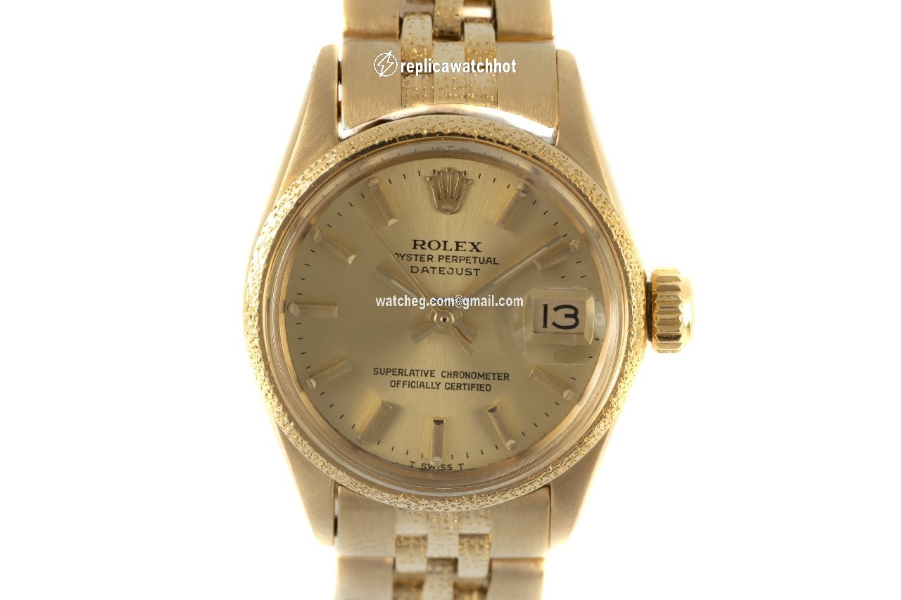 Rolex Lady-Datejust Womens watch Yellow gold Automatic 6701