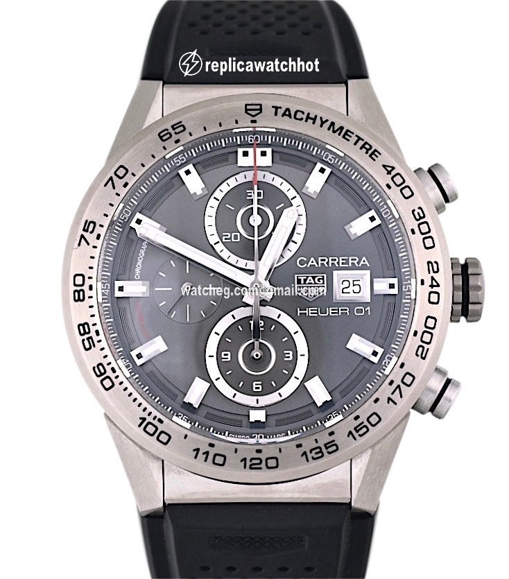 TAG Heuer Carrera Calibre HEUER 01 Mens watch Unisex Automatic Titanium CAR208Z.FT6046