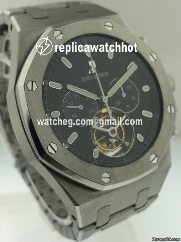Audemars Piguet Royal Oak Tourbillon Mens watch Unisex Manual winding Steel 25977st.oo.1205st.02