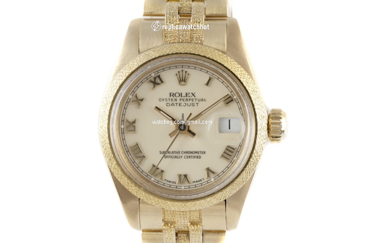 Rolex Lady-Datejust Womens watch Yellow gold Automatic 6901