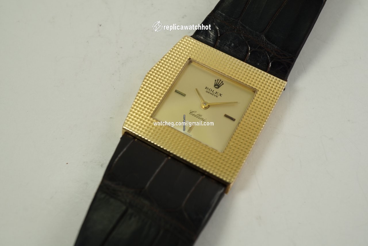 Rolex Cellini Mens watch Unisex Yellow gold Manual winding 4126