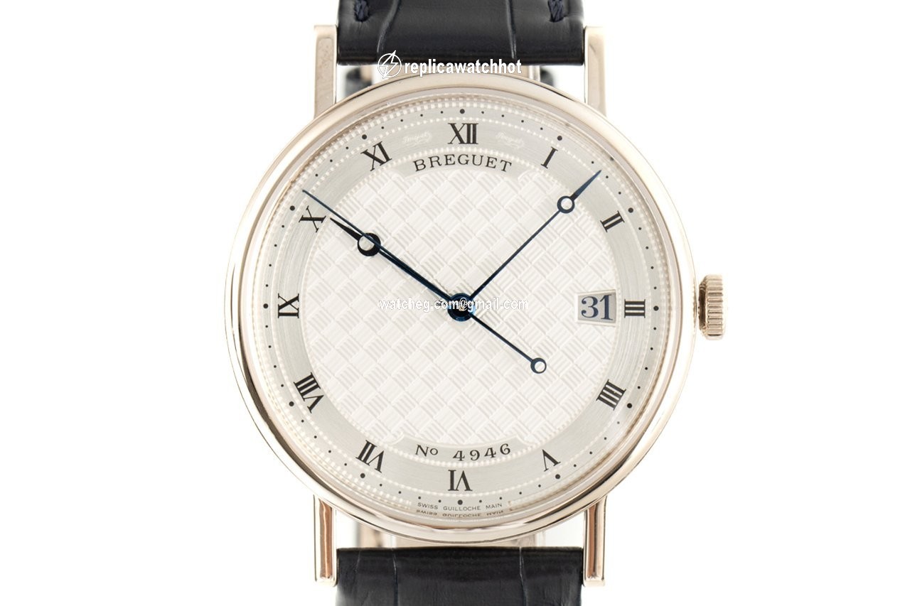 Breguet Classique Mens watch Unisex Automatic White gold 5177BB 12 9V6