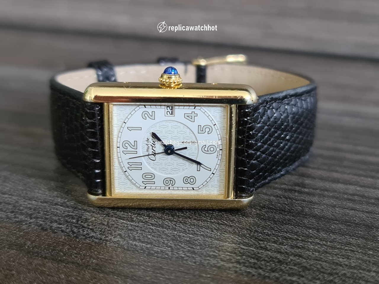Cartier Tank Mens watch Unisex Quartz Silver 2413