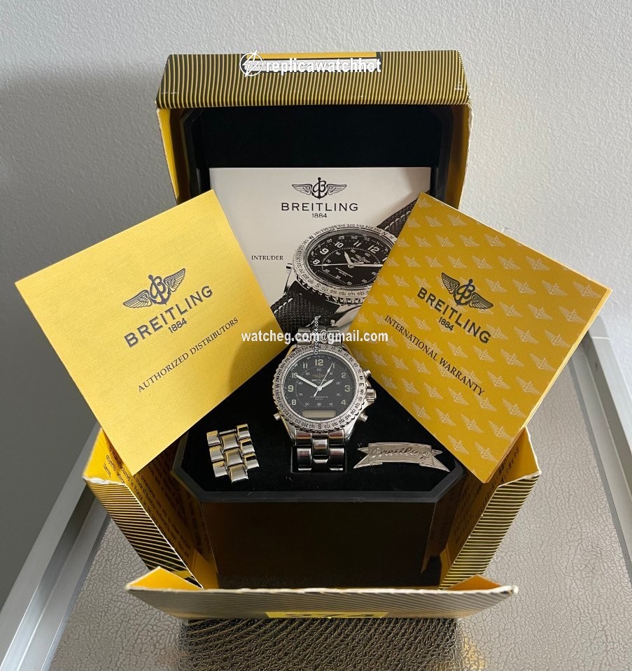 Breitling Mens watch Unisex Quartz Steel A51035