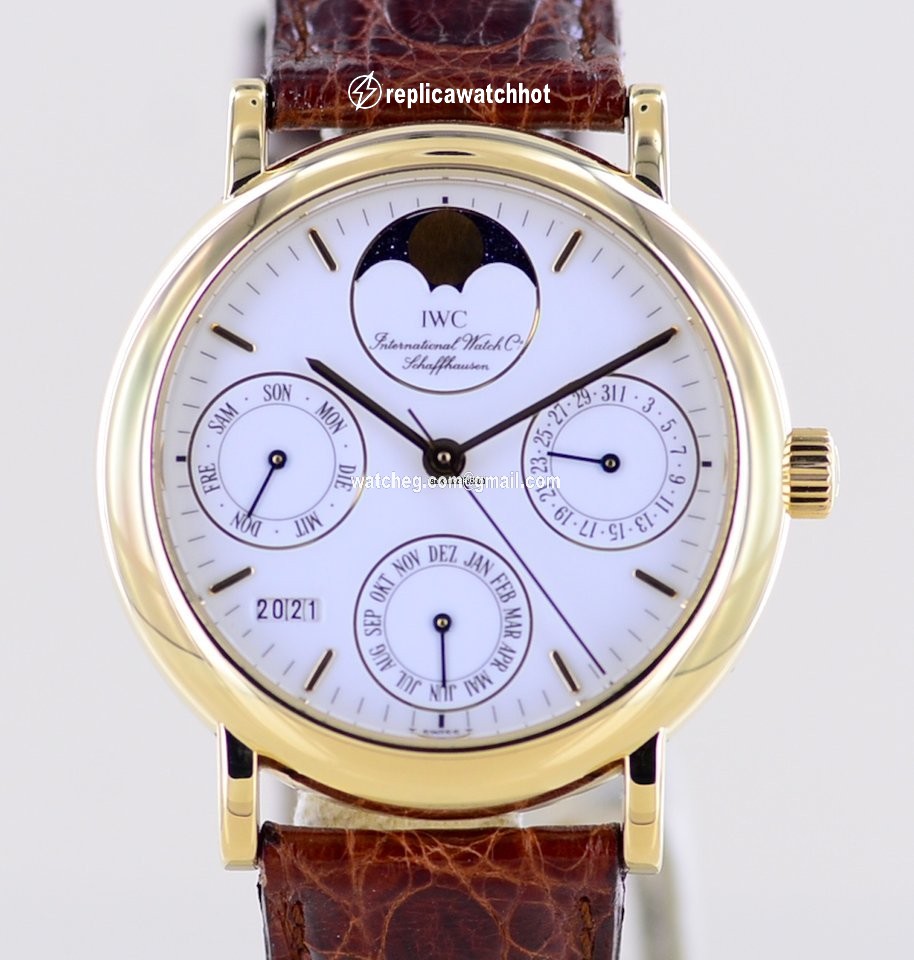 IWC Portofino Mens watch Unisex Automatic Yellow gold 3541-001