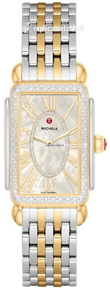 Michele Deco Womens watch Quartz Steel MWW06E000143