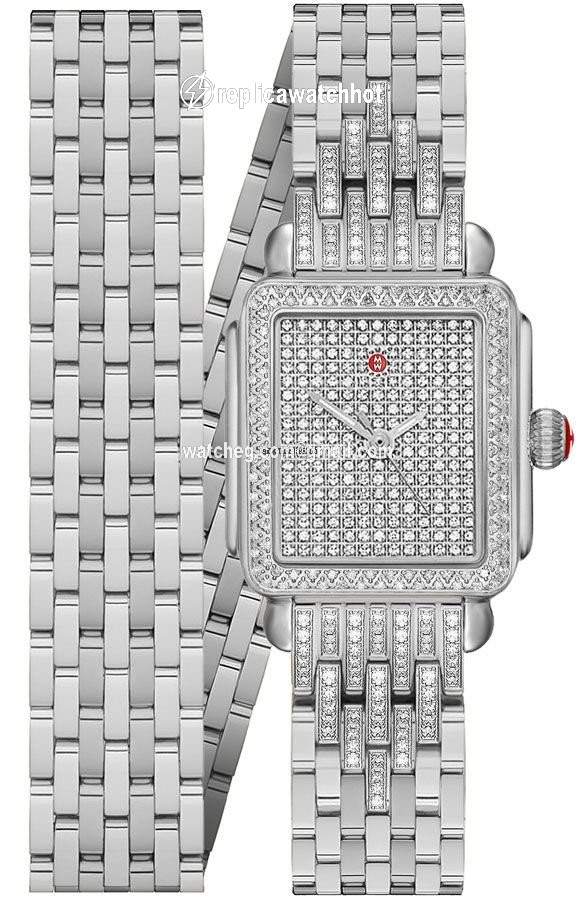 Michele Deco Womens watch Quartz Steel MWW06D000166