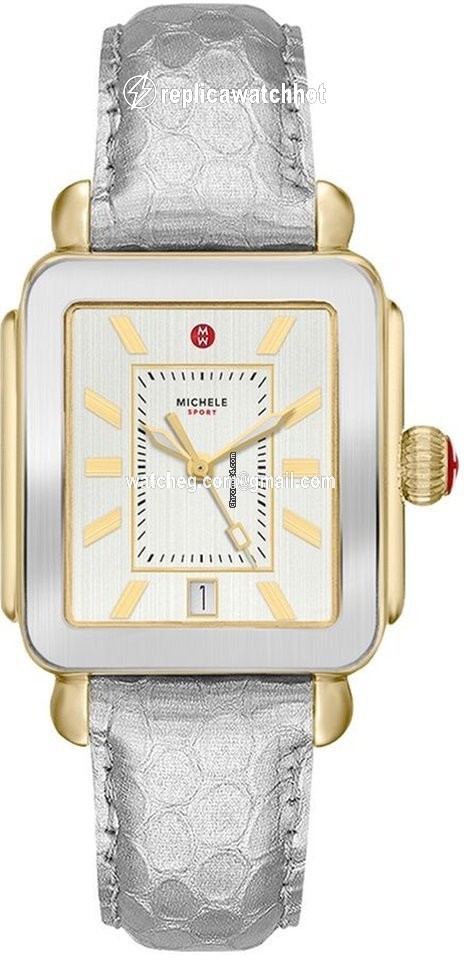 Michele Deco Womens watch Quartz Yellow gold MWW06K000038