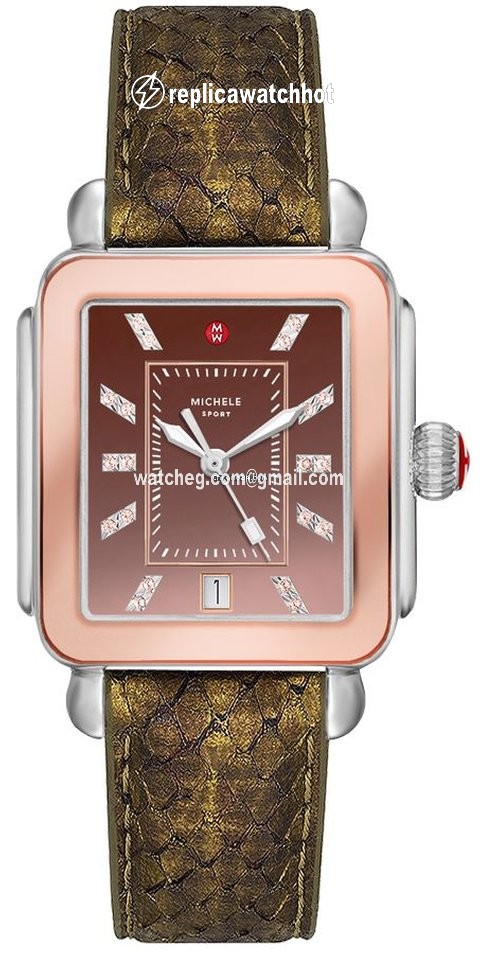 Michele Deco Womens watch Quartz Steel MWW06K000036