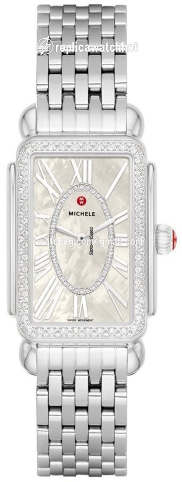 Michele Deco Womens watch Quartz Steel MWW06E000142