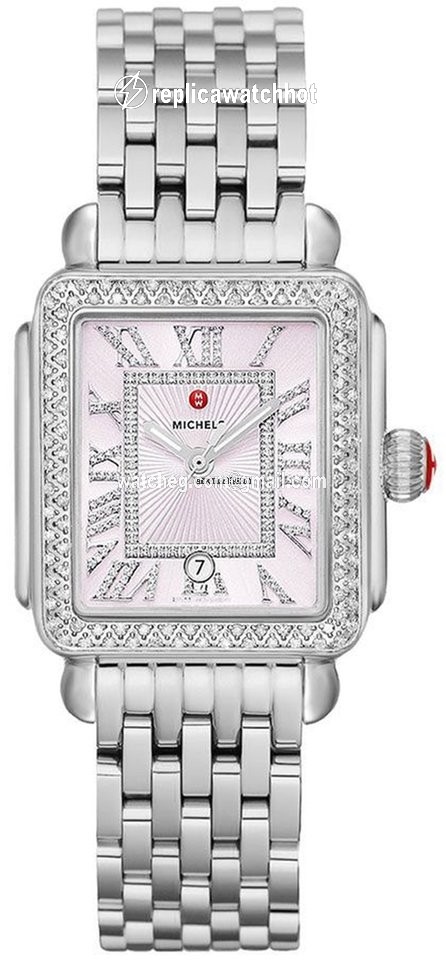 Michele Deco Womens watch Quartz Steel MWW06T000212
