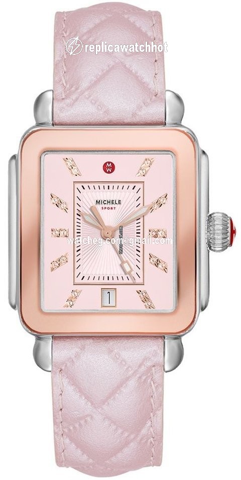 Michele Deco Womens watch Quartz Steel MWW06K000046
