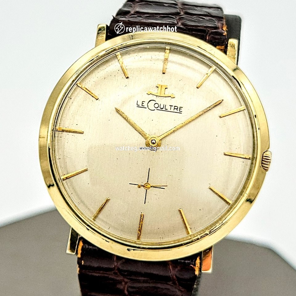 Jaeger-LeCoultre Mens watch Unisex Manual winding Yellow gold LeCoultre 818