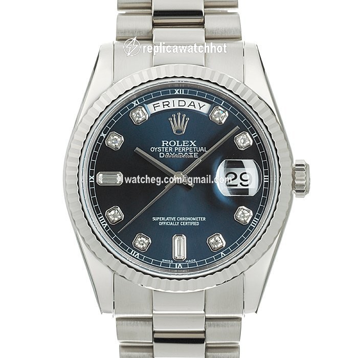 Rolex Day-Date 36 White gold Automatic 118239A