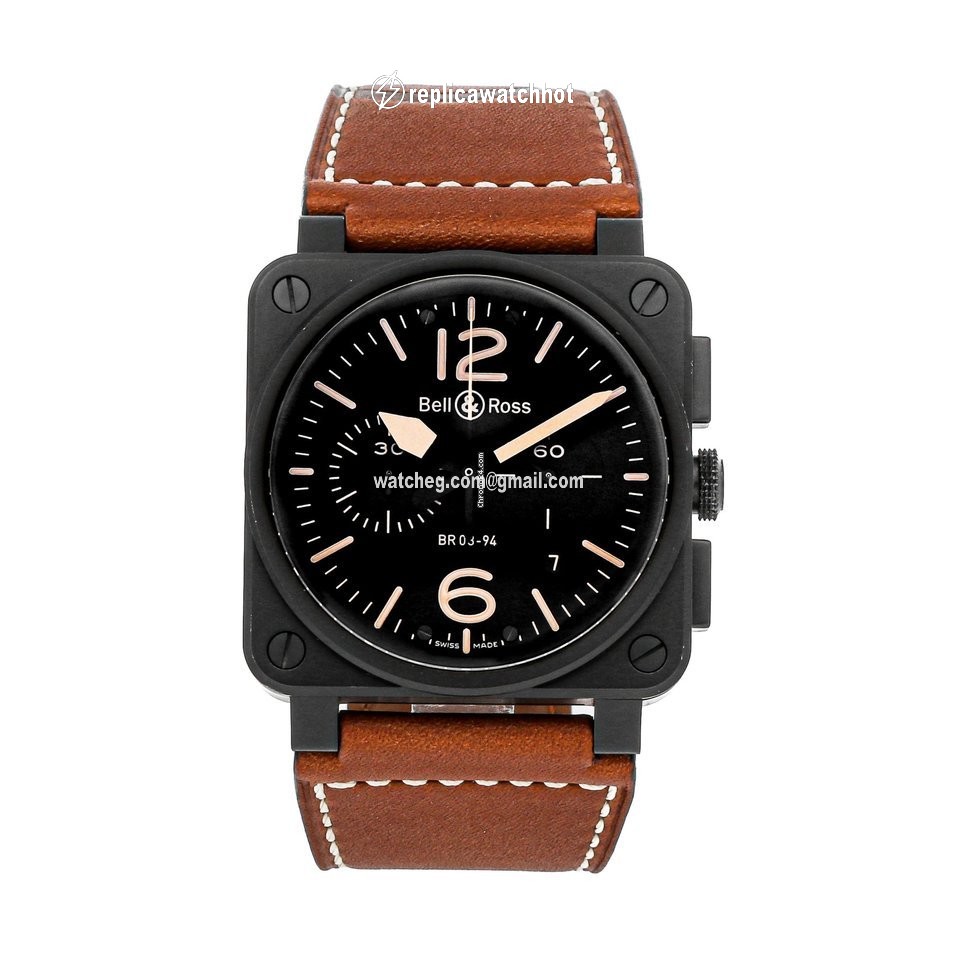 Bell & Ross BR 03-94 Chronographe Mens watch Unisex Automatic BR03-94-HERITAGE