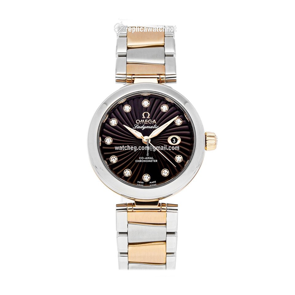 Omega De Ville Ladymatic Womens watch Automatic Gold Steel 425.20.34.20.63.001