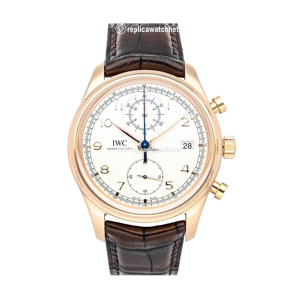 IWC Portuguese Chronograph Mens watch Unisex Automatic Rose gold IW3904-02