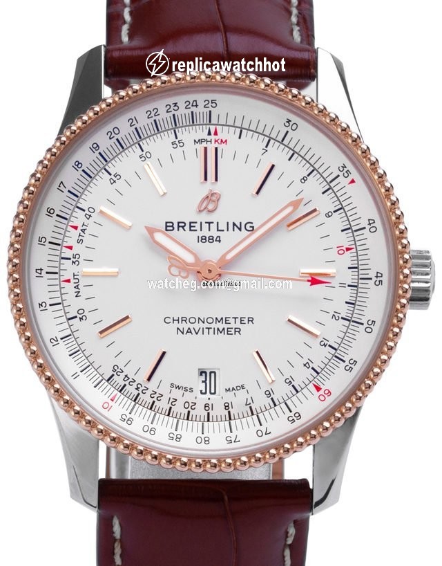 Breitling Navitimer Mens watch Unisex Automatic Gold Steel U17325211G1P2