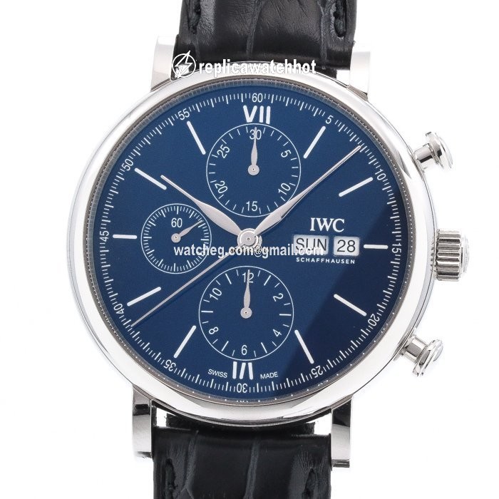 IWC Portofino Chronograph Mens watch Unisex Automatic Steel IW391023