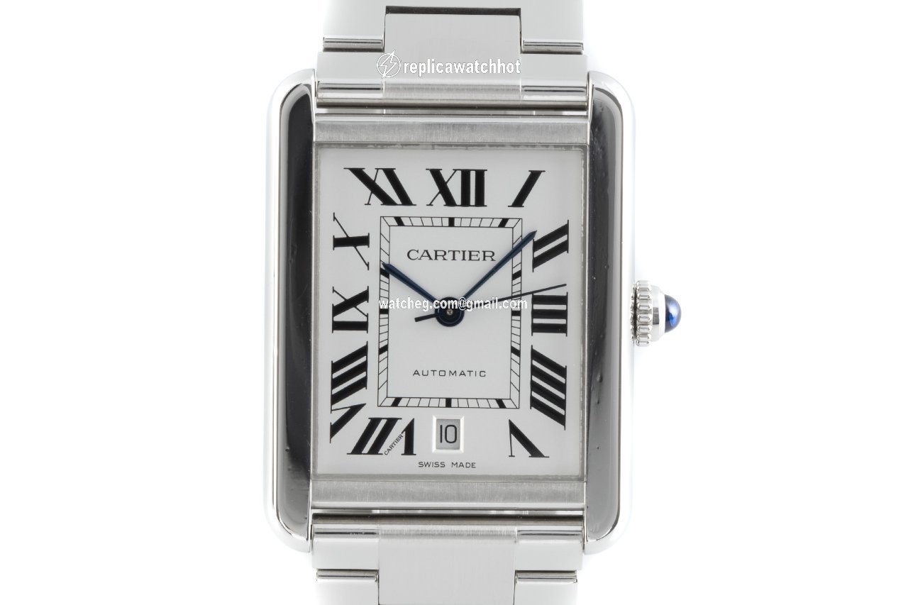 Cartier Tank Solo Mens watch Unisex Automatic Steel W5200028