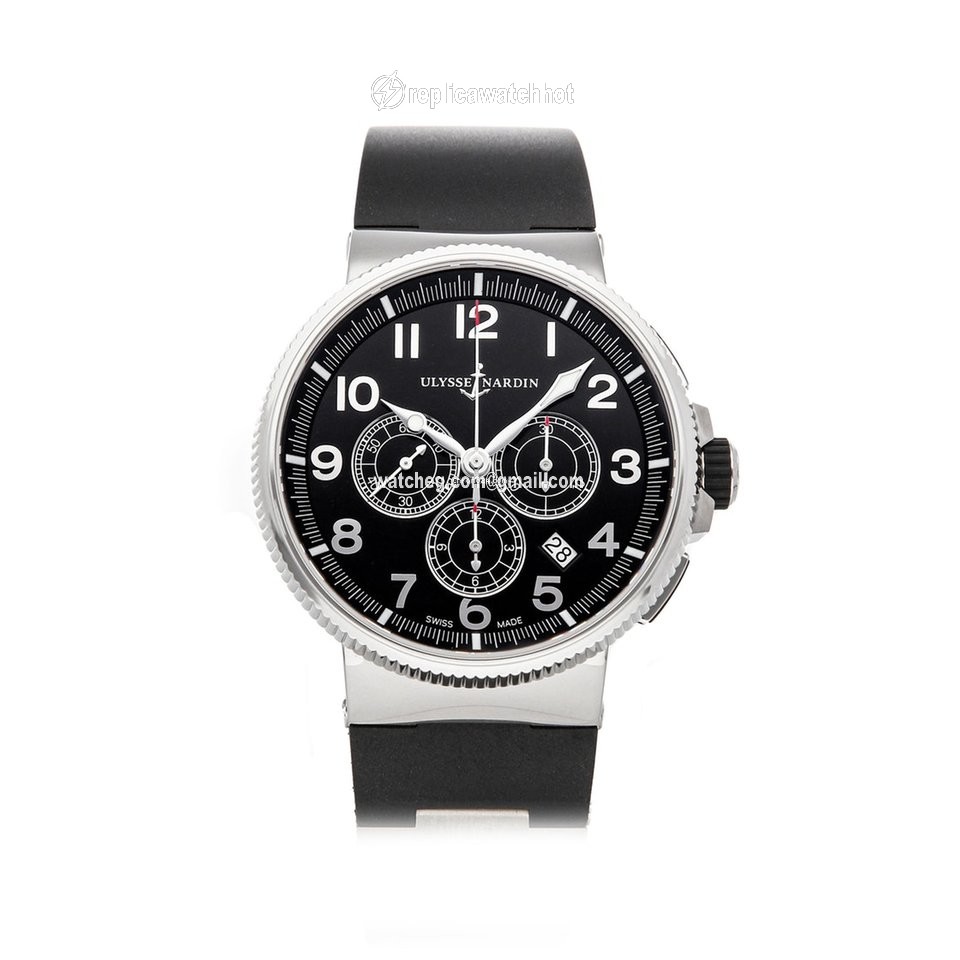 Ulysse Nardin Marine Chronograph Mens watch Unisex Automatic Steel 1503-150