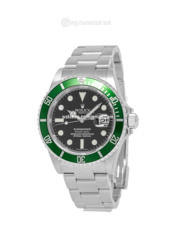 Rolex Submariner Date Mens watch Unisex Steel Automatic 16610V