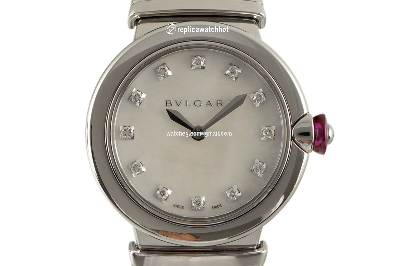 Bulgari Lucea Womens watch Quartz Steel LU28S