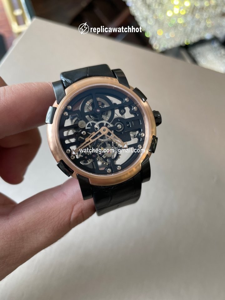 Romain Jerome Moon-DNA Mens watch Unisex Steel R.J.M.AU.028.01