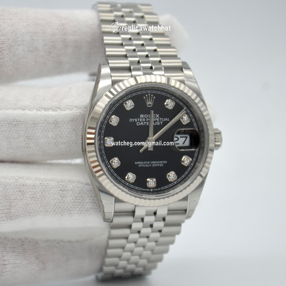 Rolex Datejust 36 Womens watch White gold Automatic 126234-0027