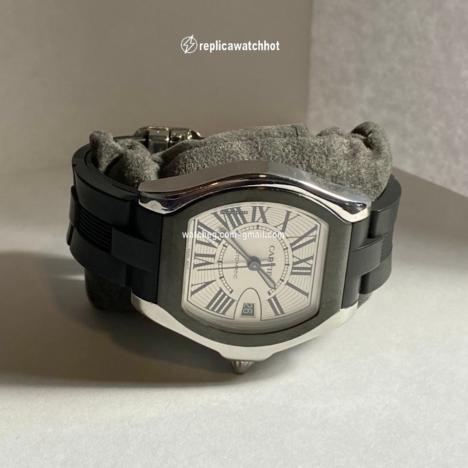 Cartier Roadster Mens watch Unisex Automatic Steel W6206018