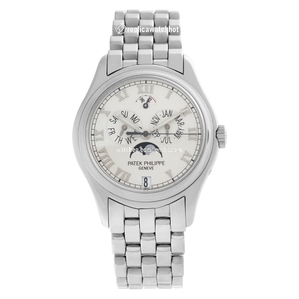 Patek Philippe Annual Calendar Mens watch Unisex Automatic White gold 5036-1