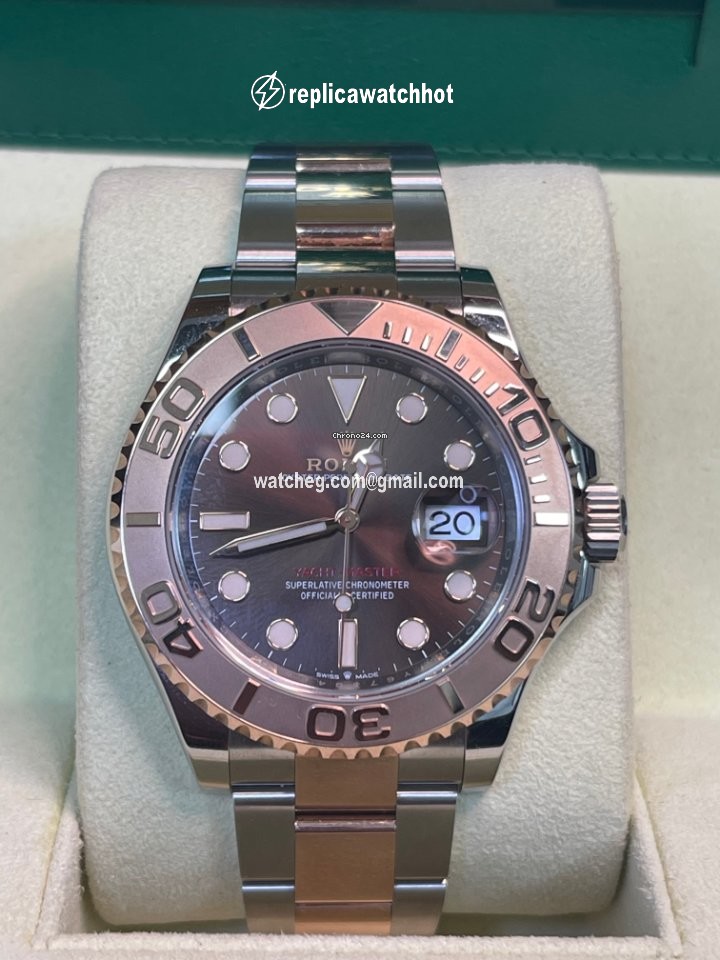 Rolex Yacht-Master 40 Mens watch Unisex Gold Steel Automatic 126621