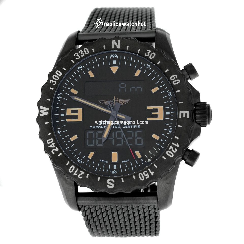 Breitling Chronospace Military Mens watch Unisex Quartz Steel M7836622-BD39