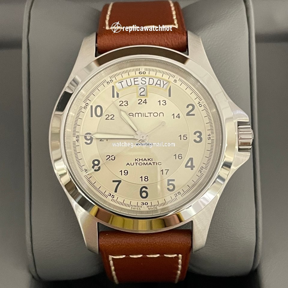 Hamilton Khaki Field King Mens watch Unisex Automatic Steel H64455523