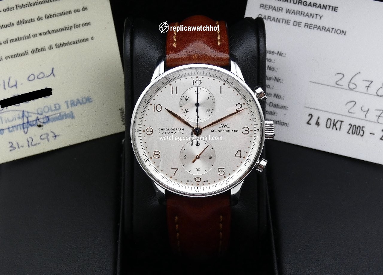 IWC Portuguese Chronograph Steel IW3714001
