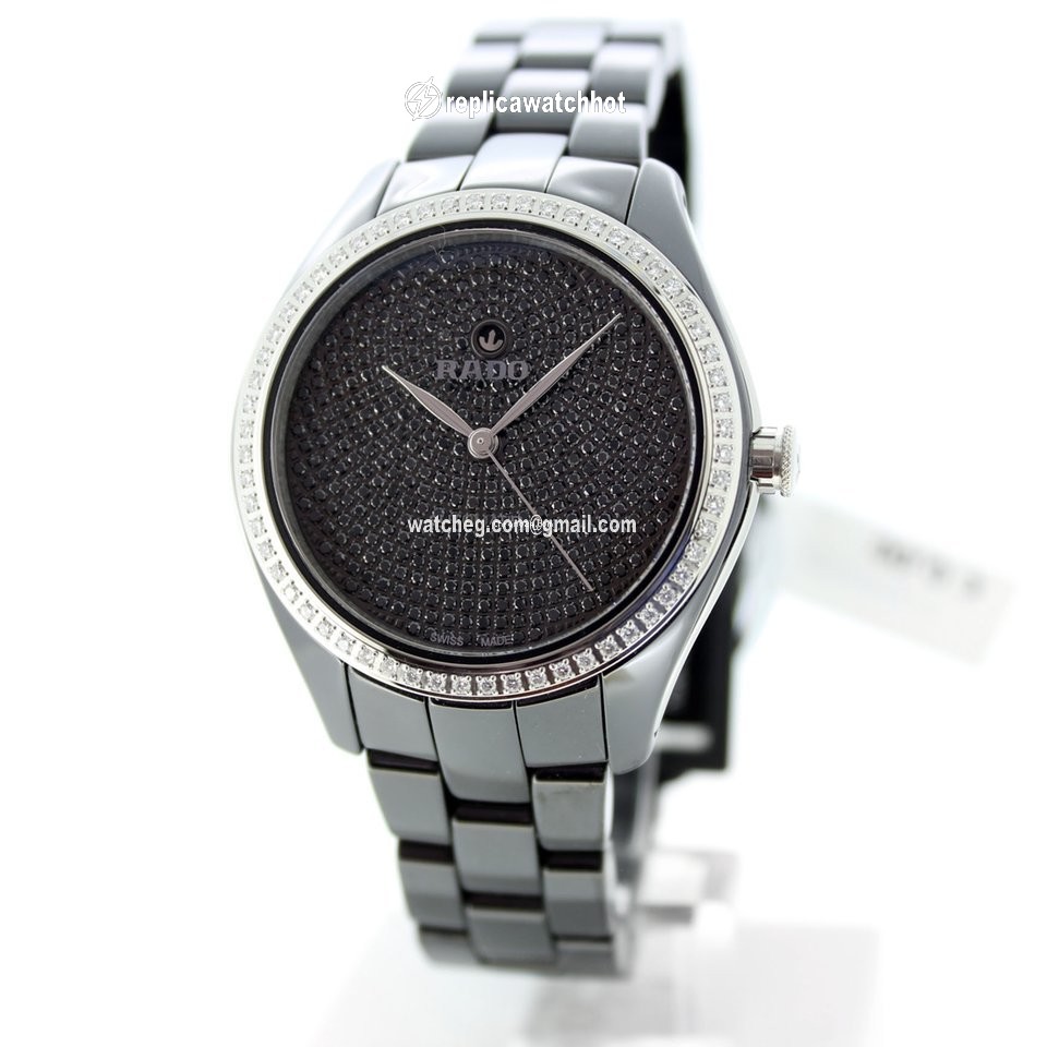 Rado HyperChrome Diamonds Womens watch Automatic Ceramic R32482722