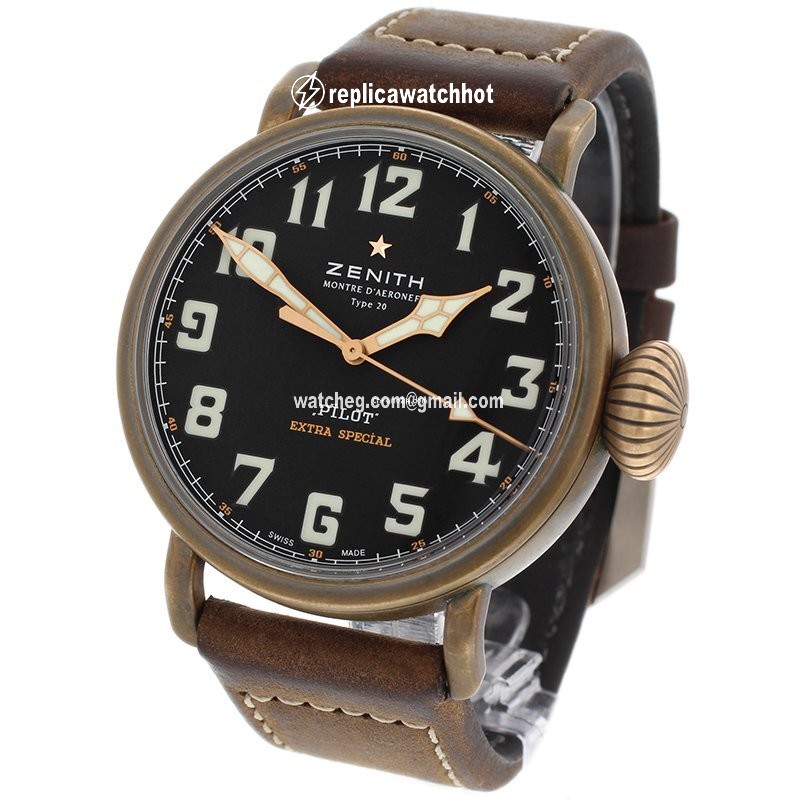 Zenith Pilot Type 20 Extra Special Mens watch Unisex Automatic Bronze 29.2430.679 21.C753