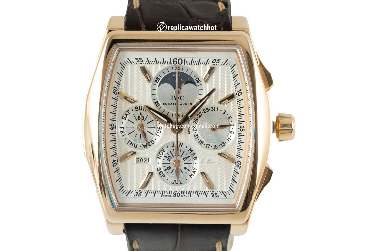 IWC Da Vinci Perpetual Calendar Mens watch Unisex Automatic Yellow gold 3762