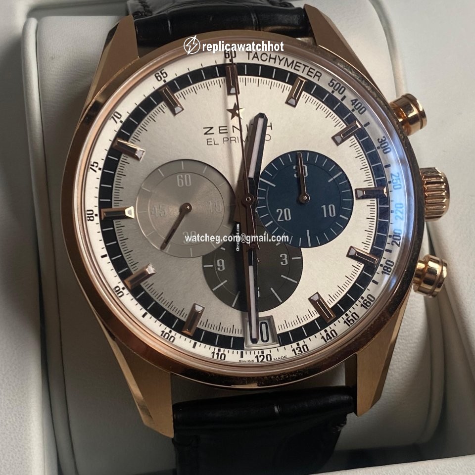 Zenith El Primero Chronomaster Mens watch Unisex Automatic Rose gold 18.2043.400 69.C494